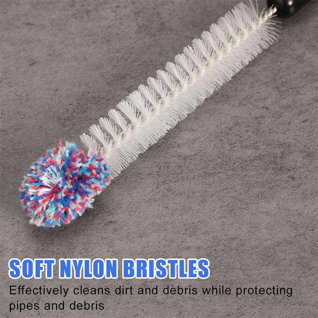 Kit de limpieza CPAP XIZAO - Cepillos largo 2.13m y corto 23cm