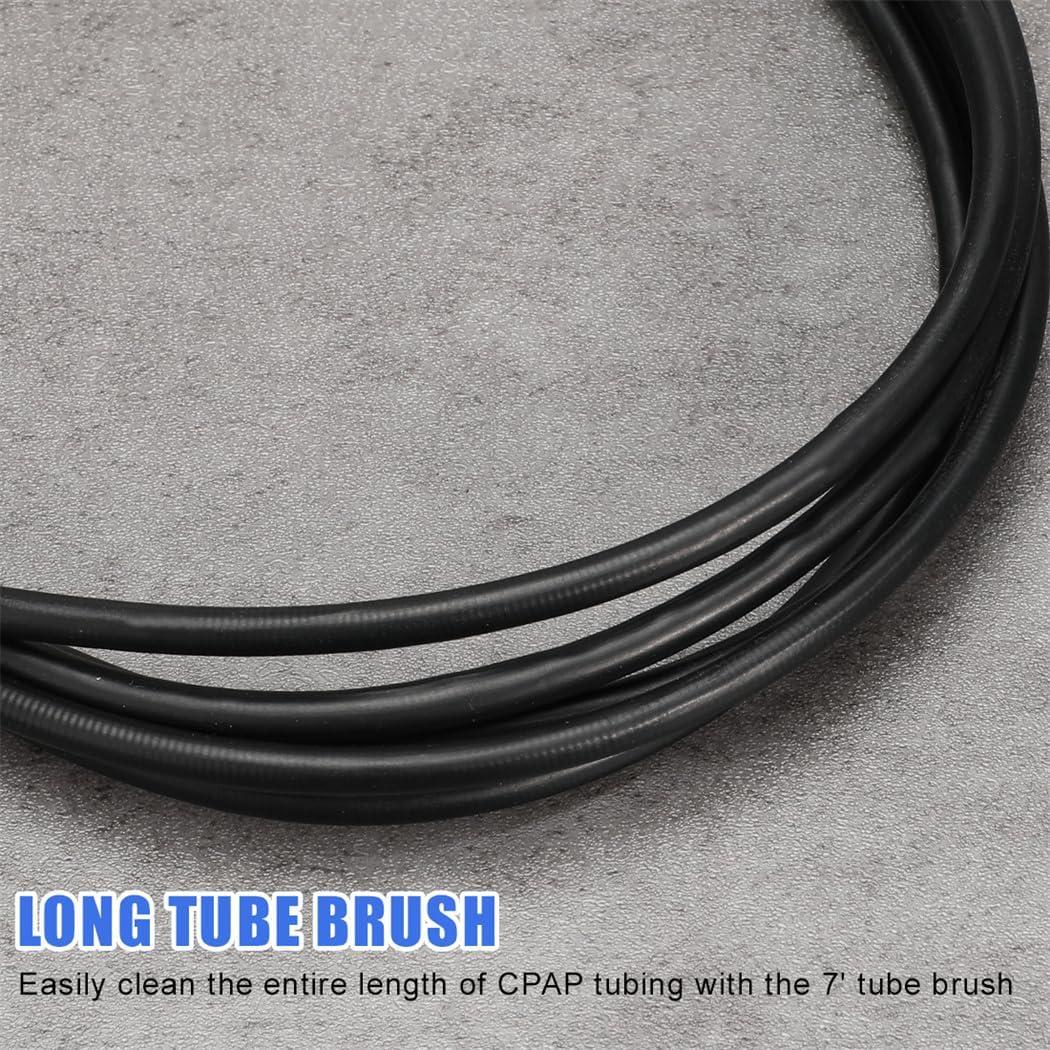 Kit de limpieza CPAP XIZAO - Cepillos largo 2.13m y corto 23cm