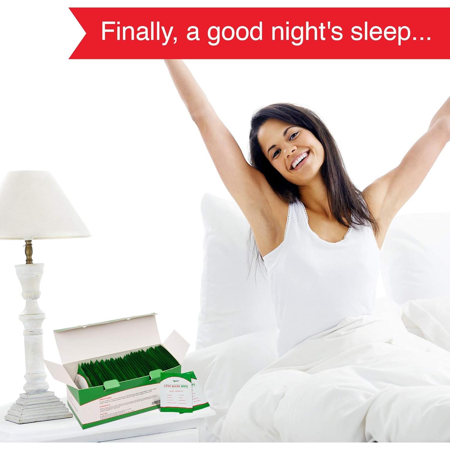 Toallitas de limpieza CPAP Jayour - 40 unidades 100% algodón