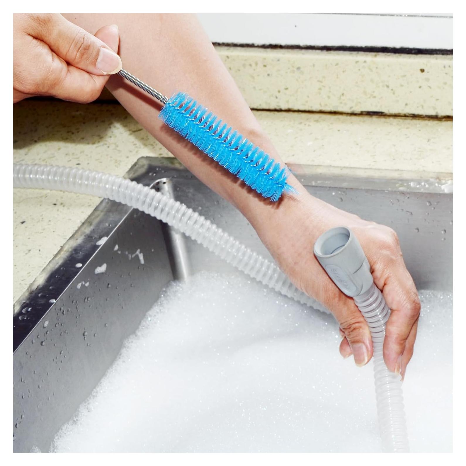 Cepillo de limpieza para manguera CPAP TUSIWIT 2.1m con cabezales