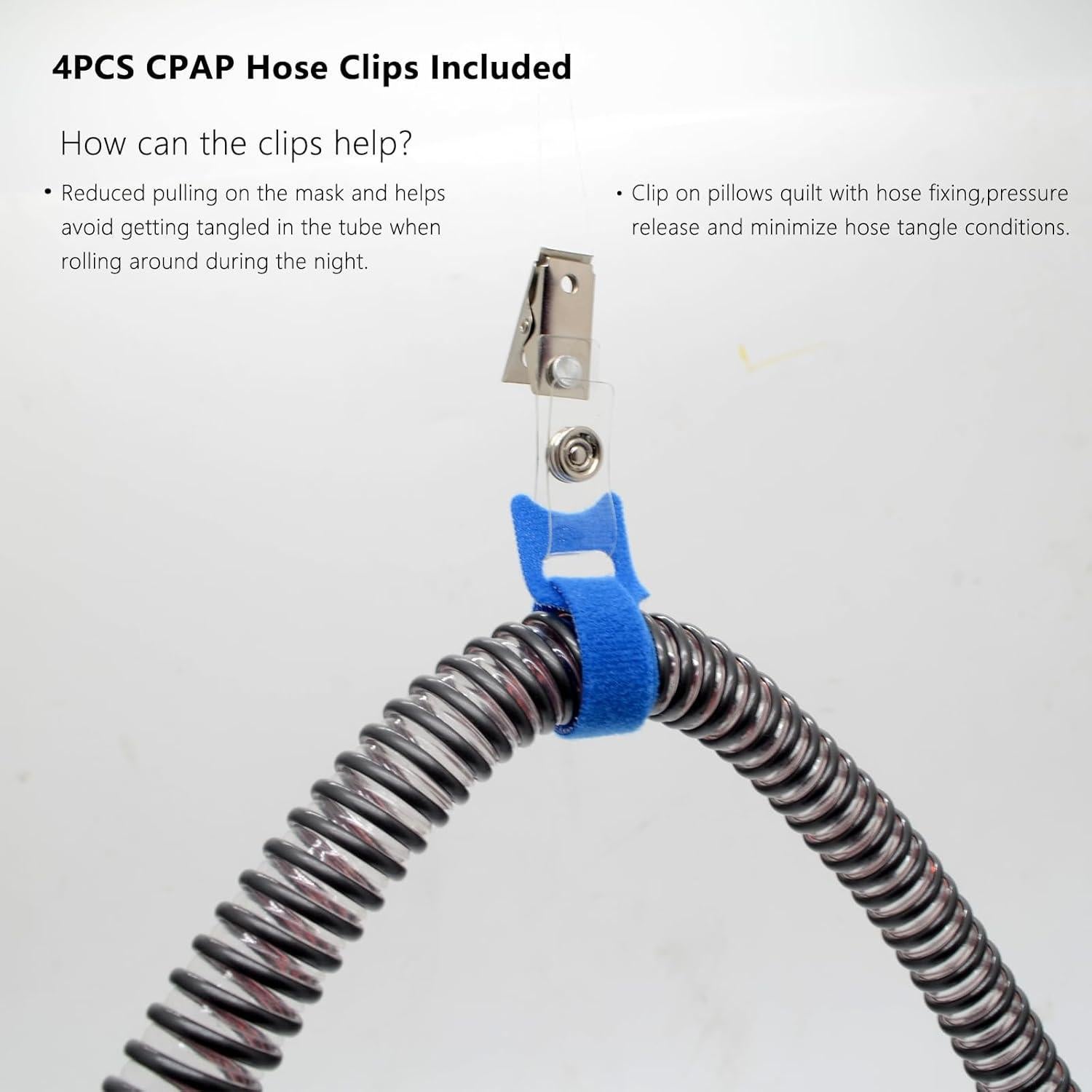 Cepillo de limpieza para manguera CPAP TUSIWIT 2.1m con cabezales