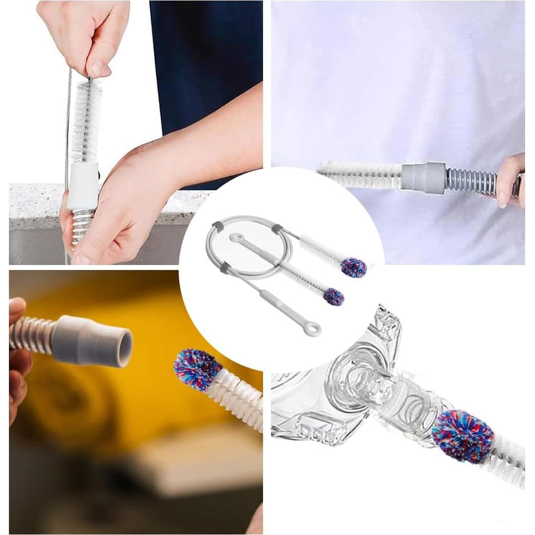 Cepillo de limpieza CPAP ILSSLI 200 cm y 23 cm para mangueras