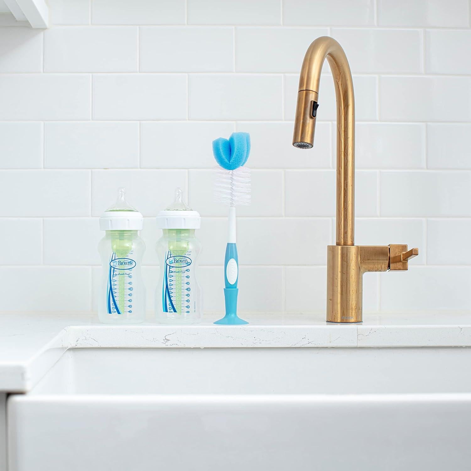 Cepillo de Biberón Reutilizable Dr. Brown's Azul 1-Pack