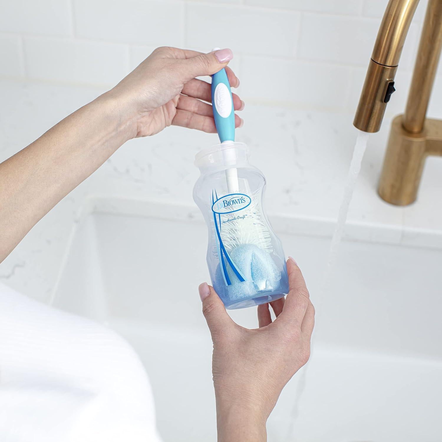 Cepillo de Biberón Reutilizable Dr. Brown's Azul 1-Pack