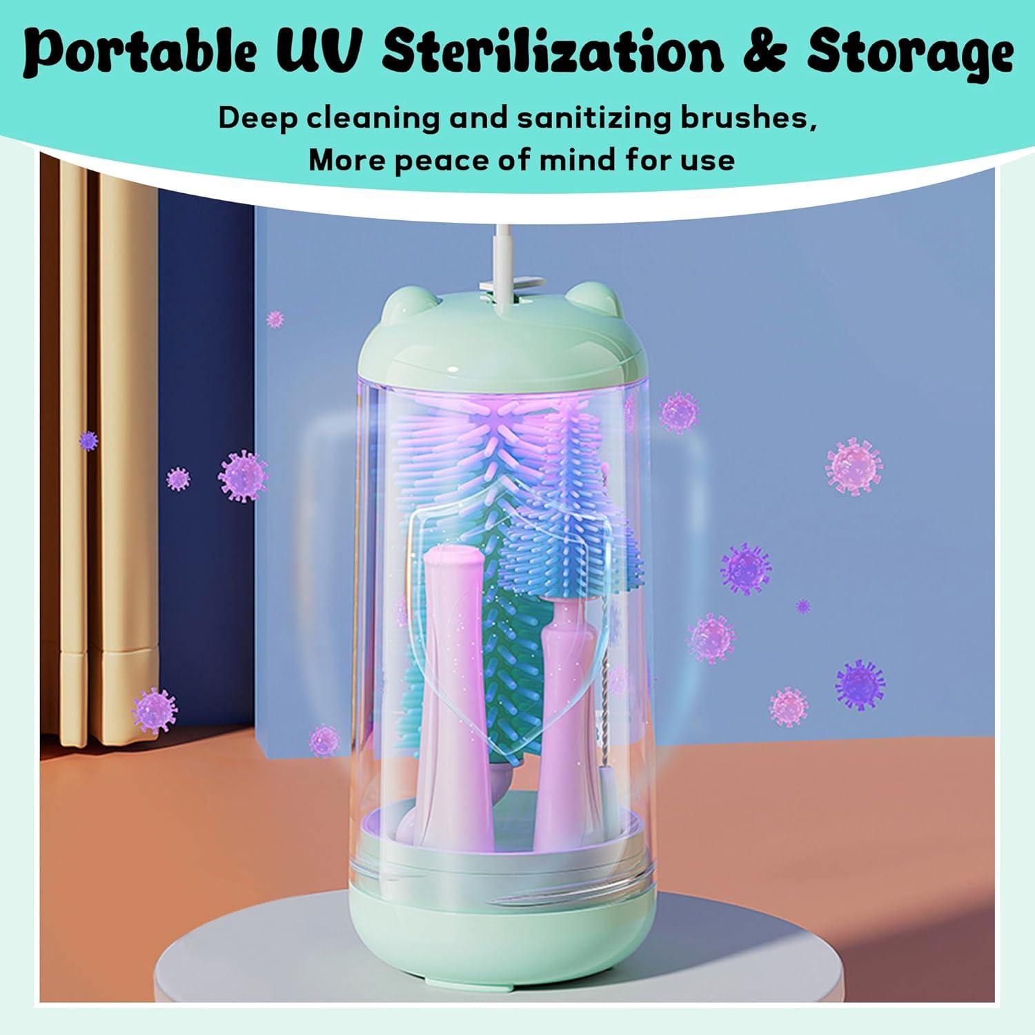 Juego de Limpiadores de Botellas GQIRIL con Esterilización UV