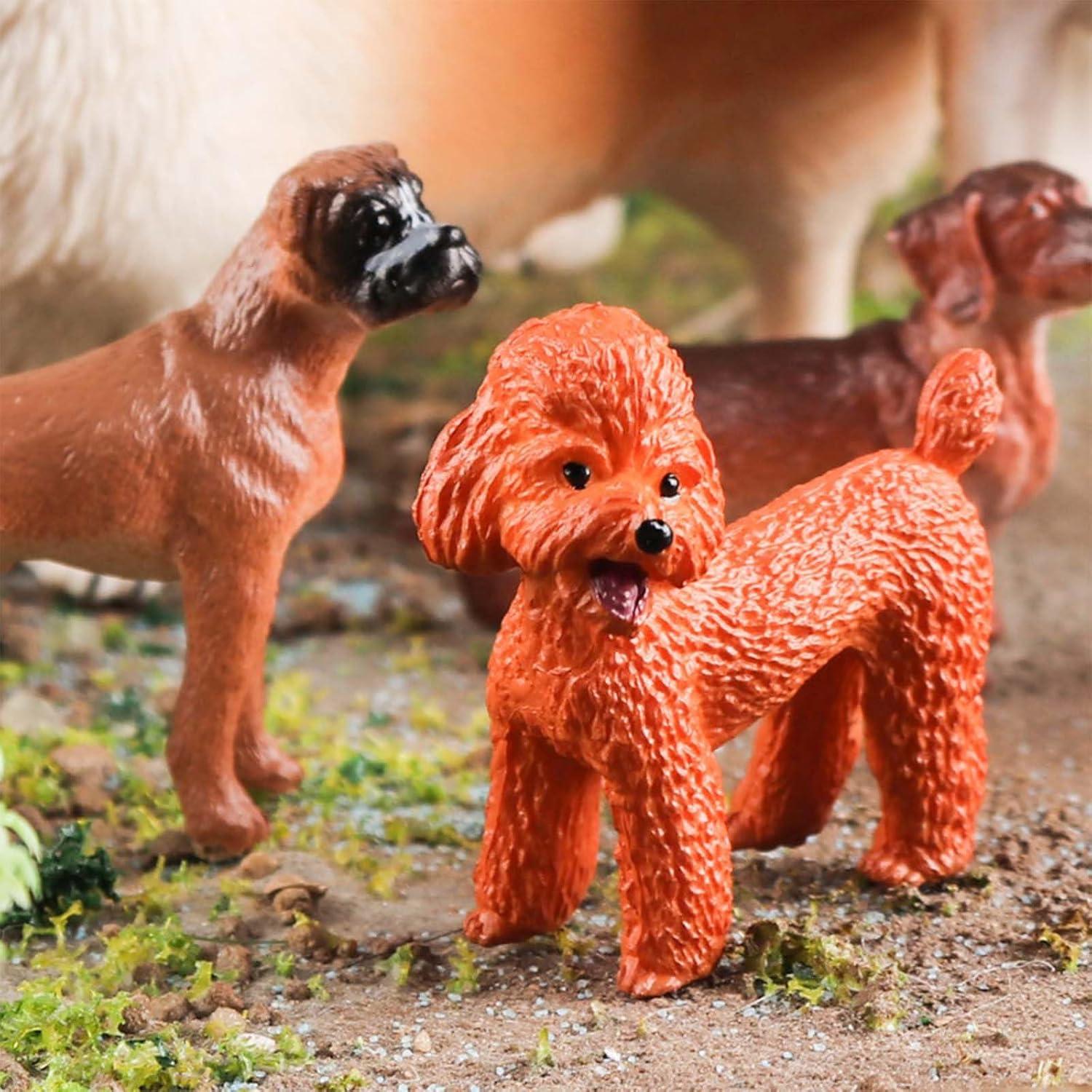 Juego de 20 Figuras de Perros ONEST - Miniaturas Realistas