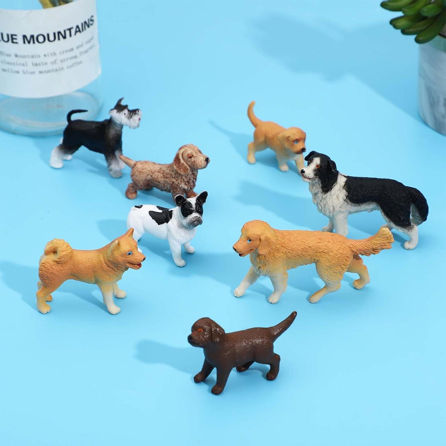 Figuras de Perros ONEST 20 Piezas Juguetes Educativos