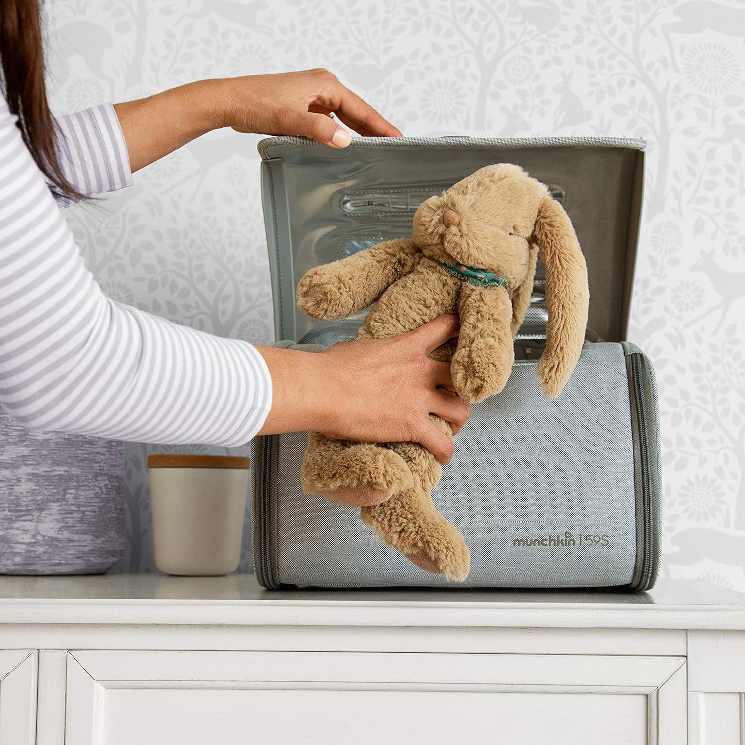 Bolsa de Limpieza UV Munchkin 59S, Gris, 40x12x35 cm