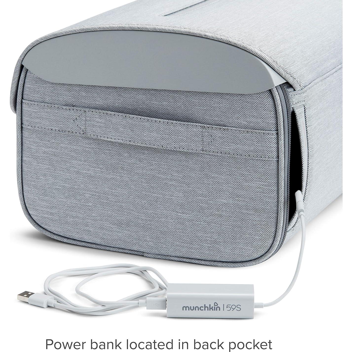 Bolsa de Limpieza UV Munchkin 59S, Gris, 40x12x35 cm