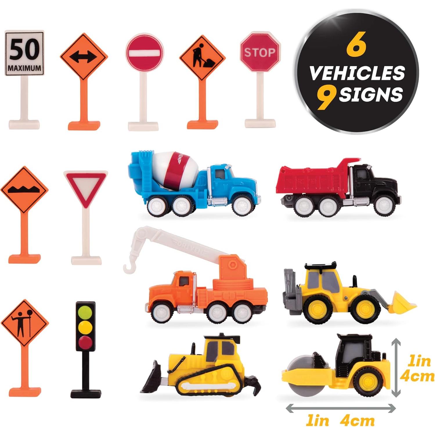 Juego de Construcción Driven by Battat 57 Piezas Vehículos