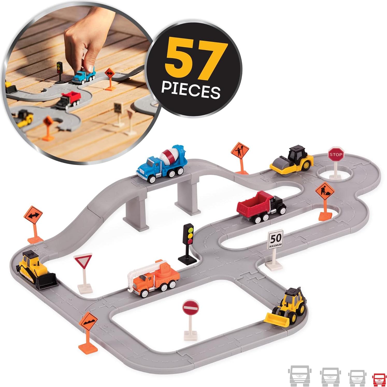 Juego de Construcción Driven by Battat 57 Piezas Vehículos