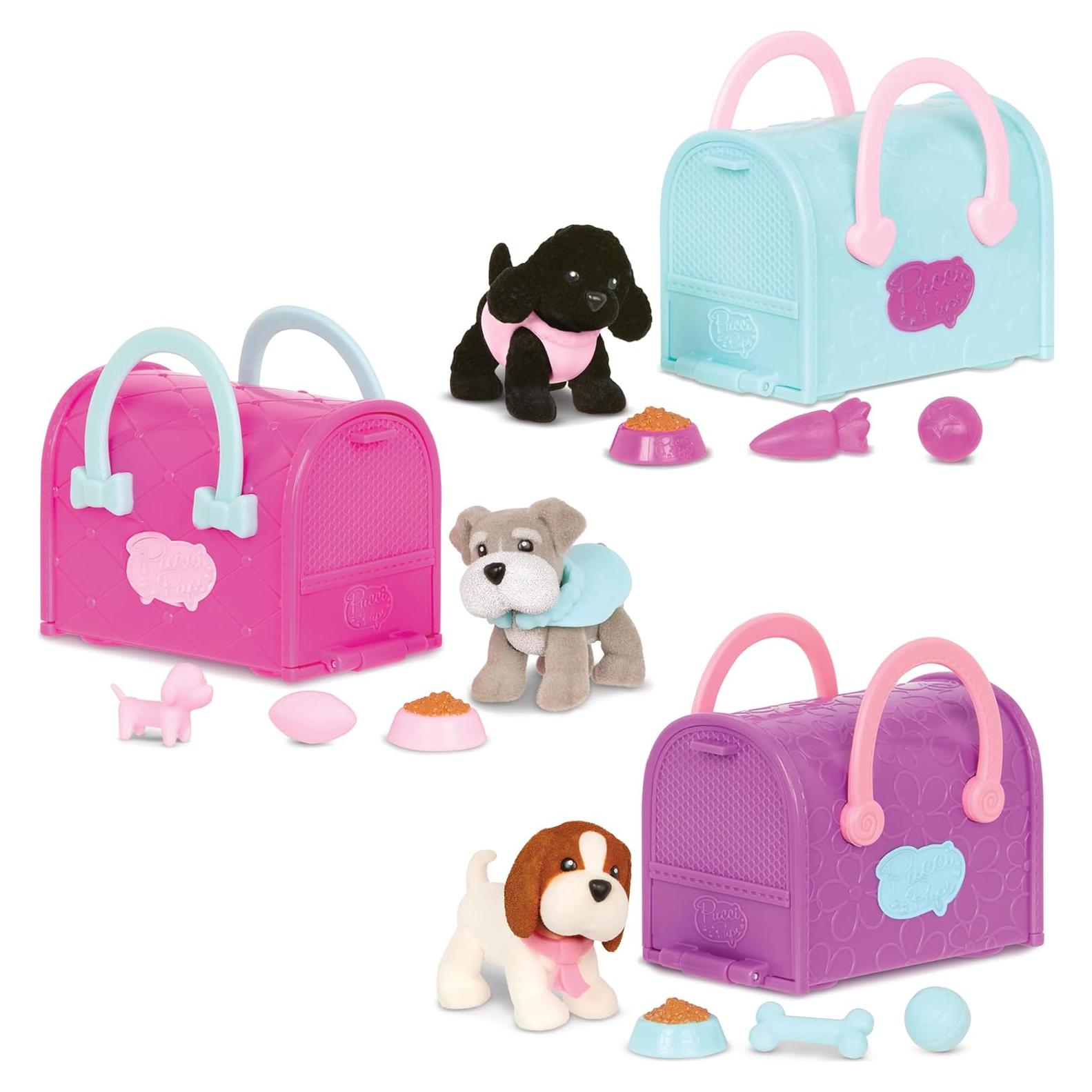 Pucci Pups - Conjunto de Cachorros Beagle, Schnauzer, Poodle