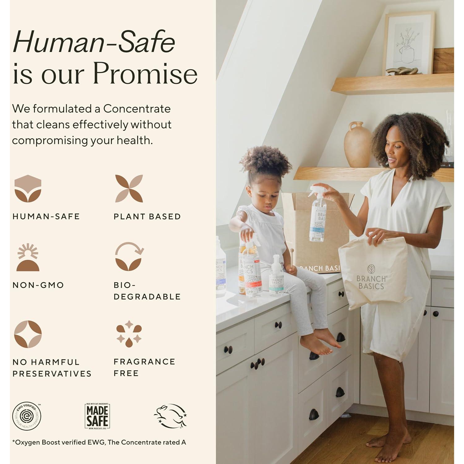 Kit de Limpieza Premium Branch Basics: 5 Botellas + Concentrado