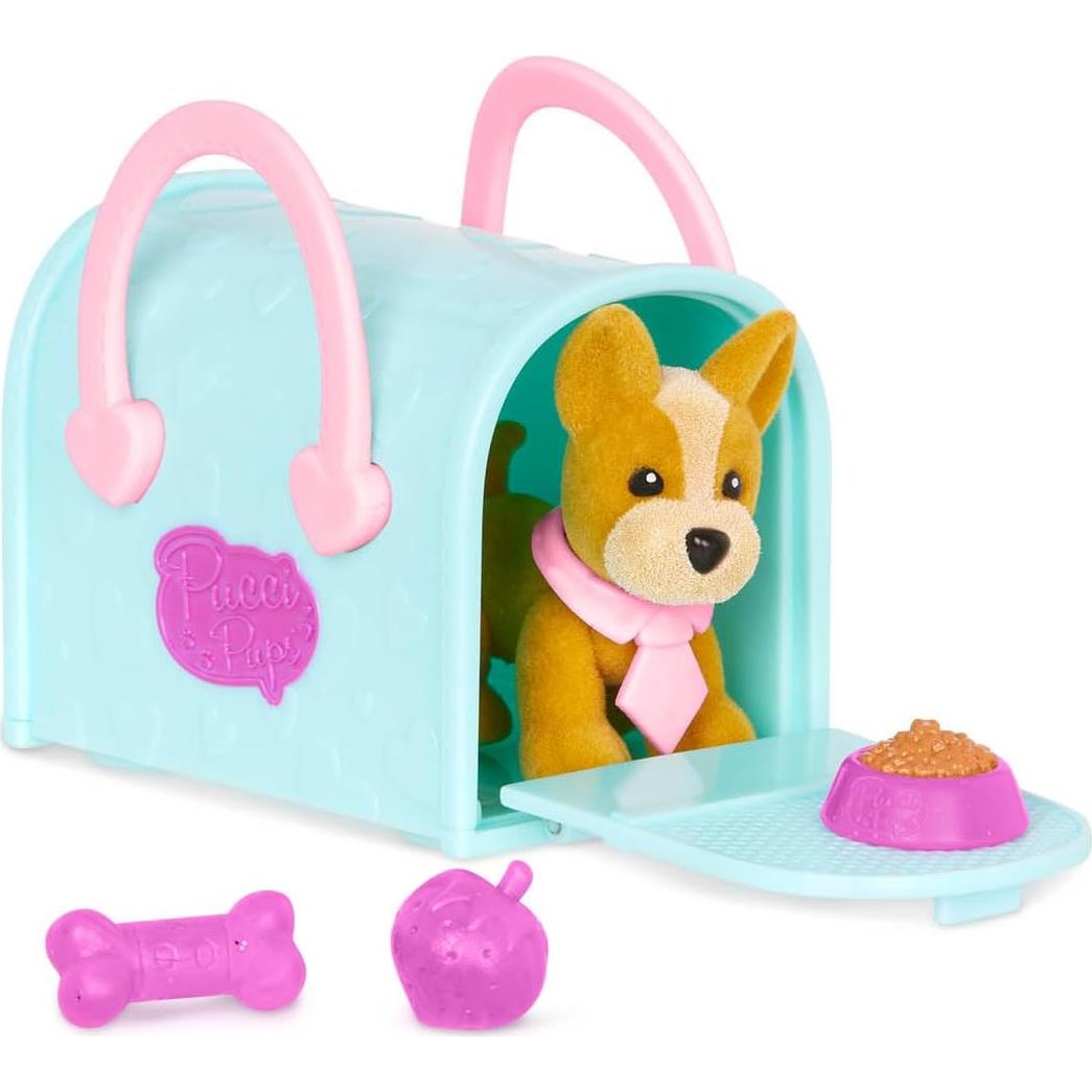 Pucci Pups - Conjunto de Cachorros 3 en 1 - Labrador, Maltés, Chihuahua