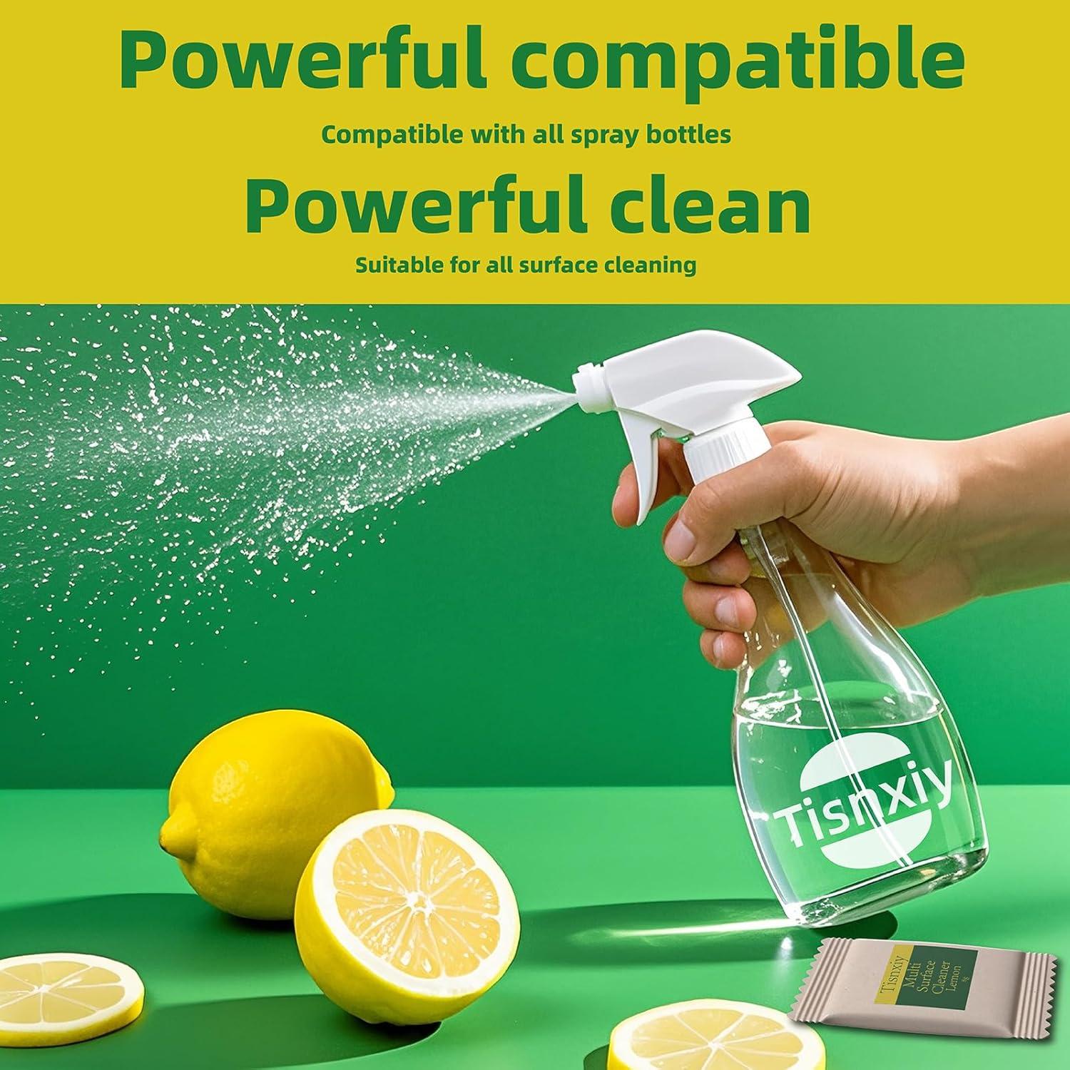 Tabletas de Recarga Limpiador Multi-Superficie Tisnxiy 12 Unidades 5.68L