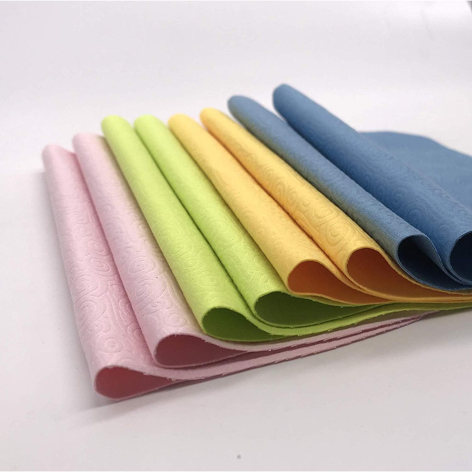 Paños de limpieza Krenew 8 piezas para gafas y pantallas