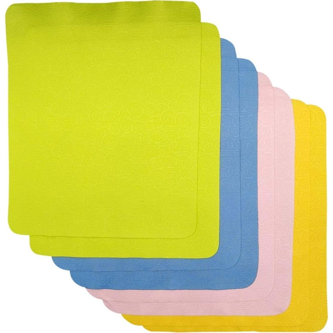 Paños de limpieza Krenew 8 piezas para gafas y pantallas