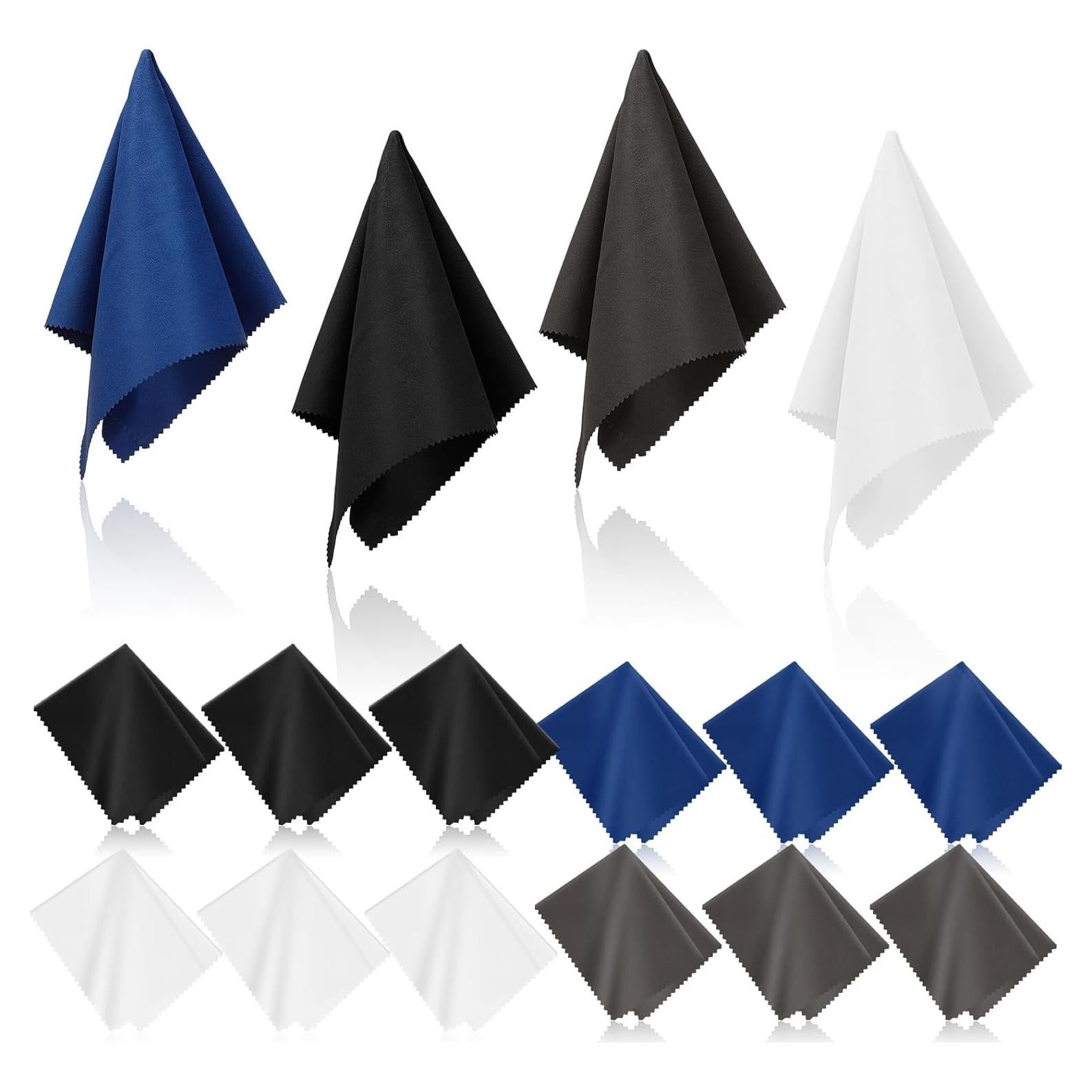 Paquete de 16 Paños de Microfibra 30x30 cm para Limpieza