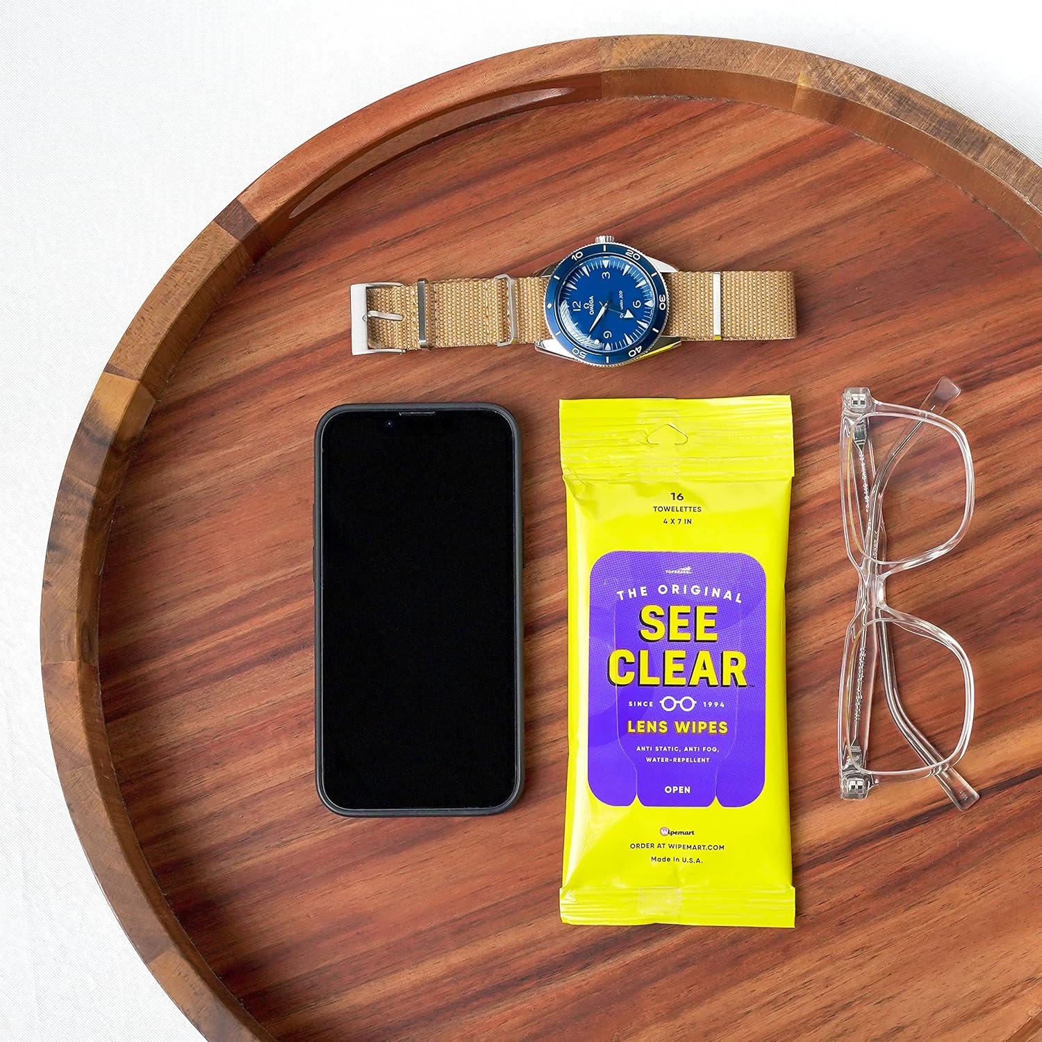 Toallitas de limpieza de lentes See Clear - 192 unidades