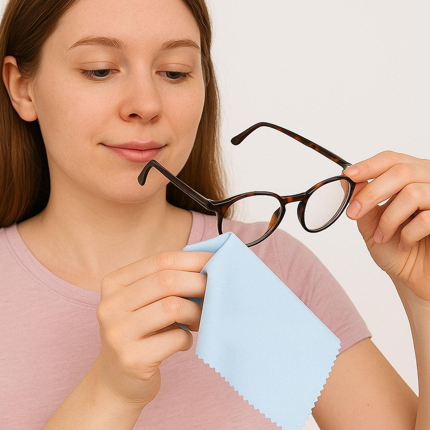 Paño de limpieza de microfibra KT Deals - Paquete de 4, 30.48 cm