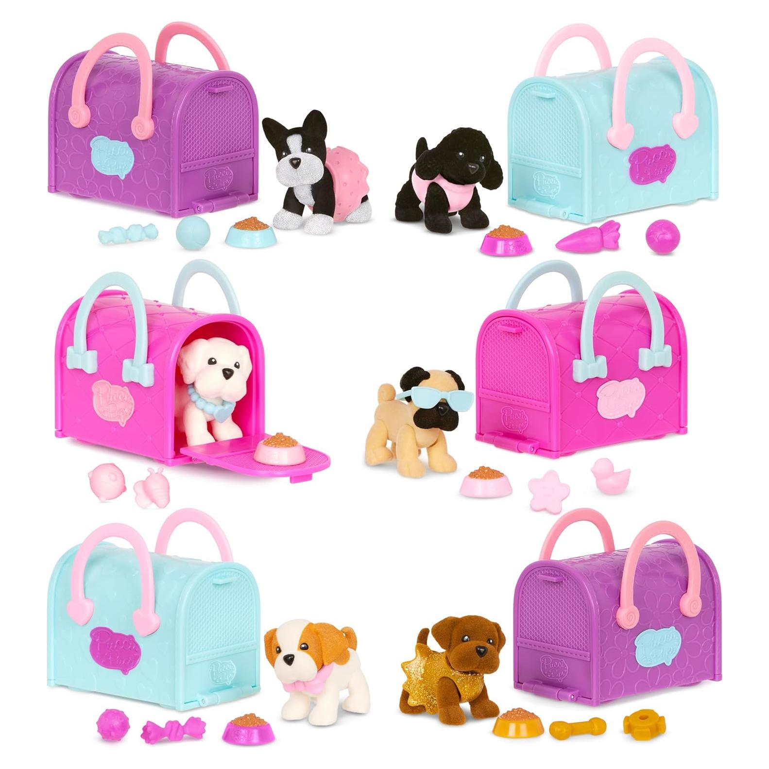 Pucci Pups - Conjunto de 6 Cachorros Coleccionables