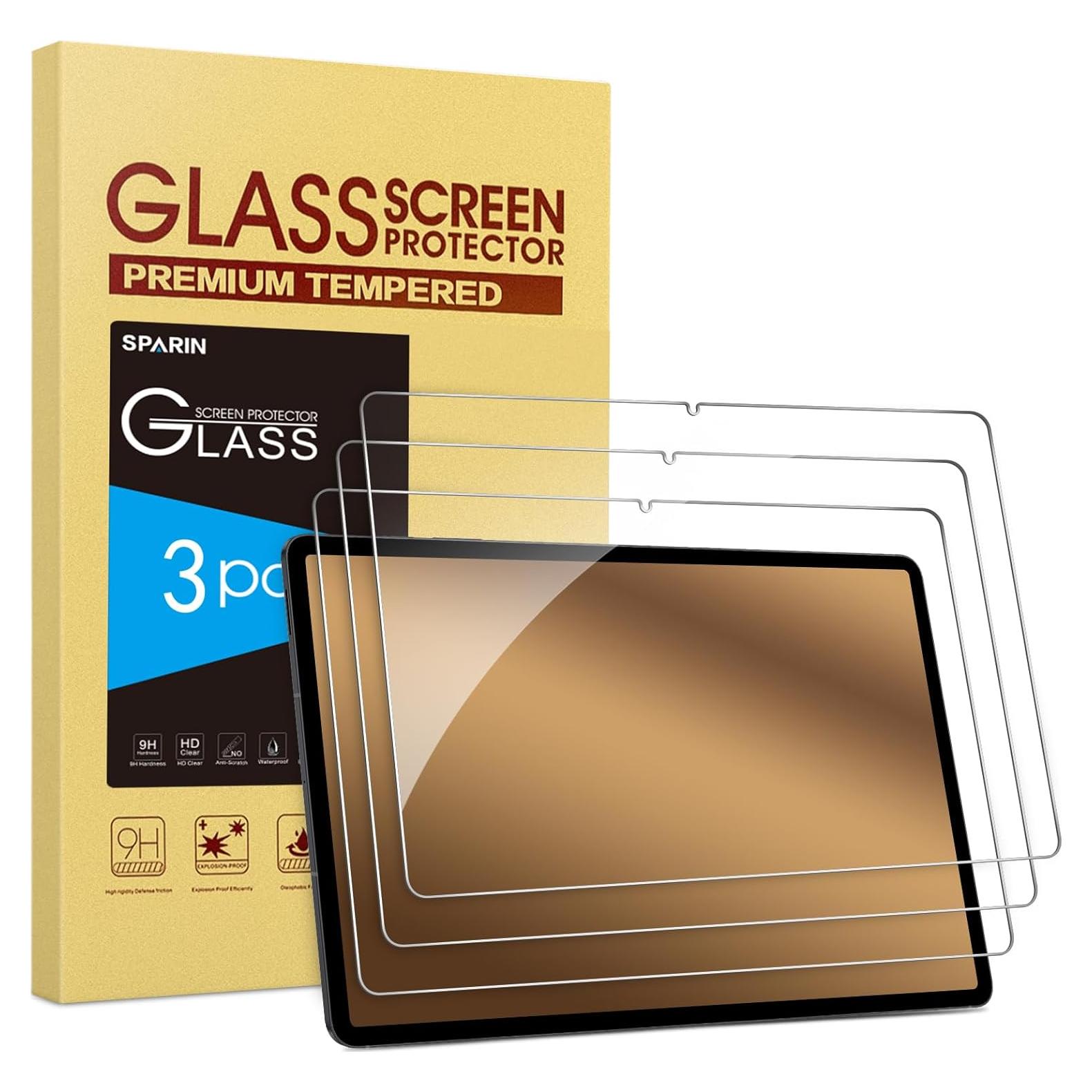 SPARIN Protector de Pantalla Vidrio Templado para Galaxy Tab A9 Plus 11"