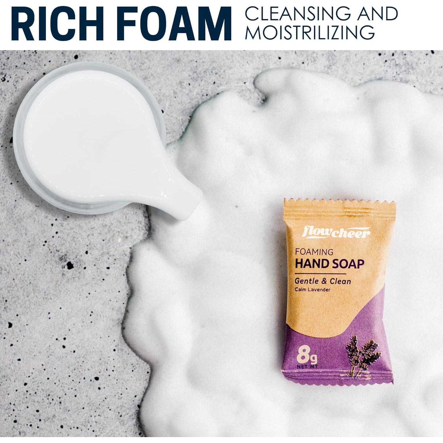 Kit de Dispensador de Jabón Espumoso Flowcheer 311 ml + 4 Tabletas