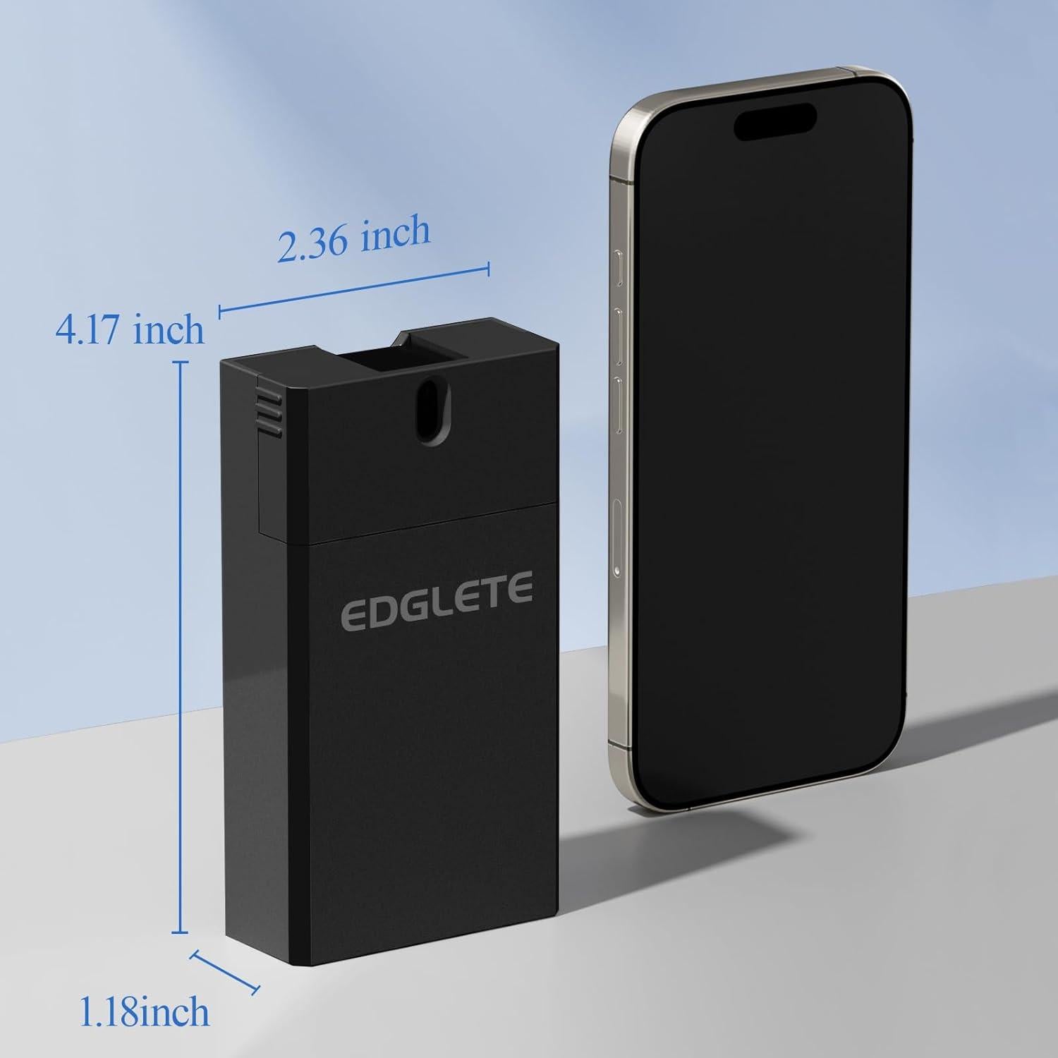 Kit Limpiador de Pantallas Edglete 60ml - Recargable y Seguro