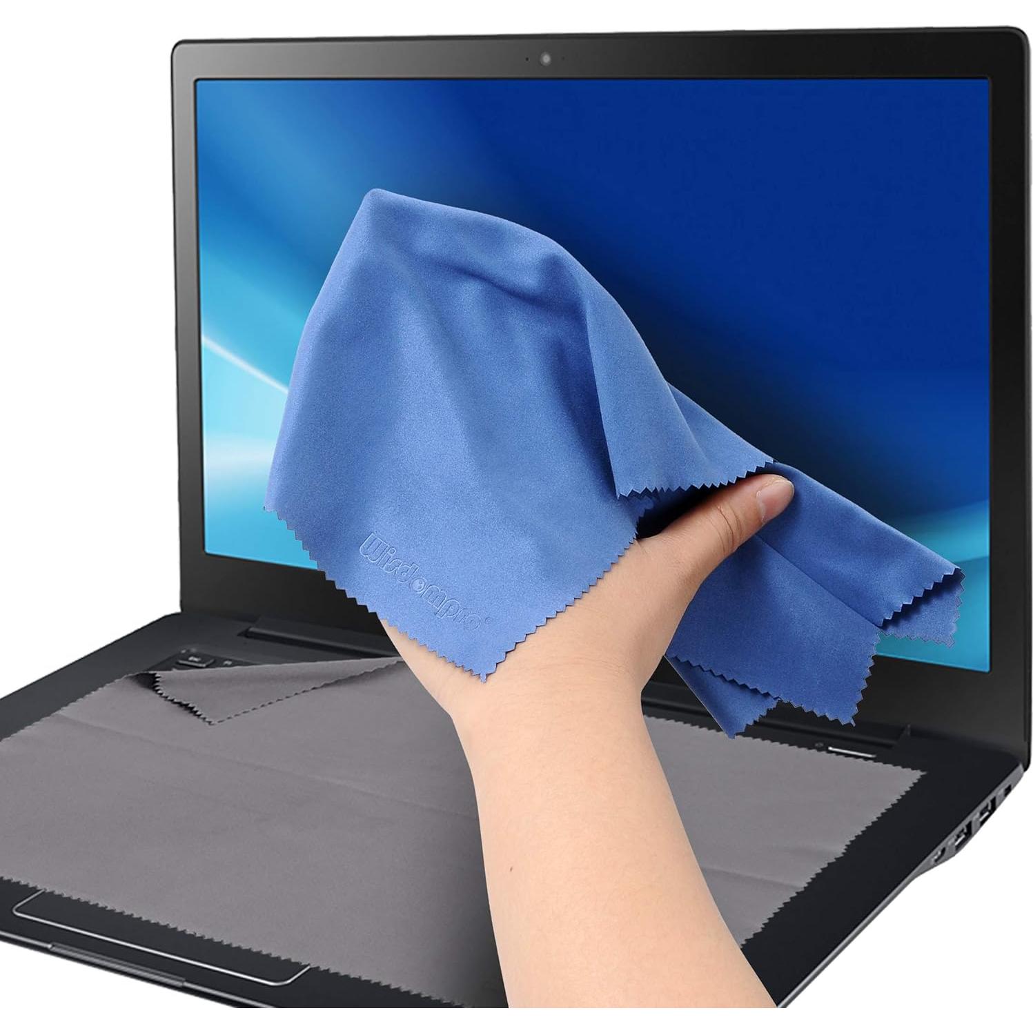 Paquete de 4 Paños de Microfibra Wisdompro 30x21 cm y 34x22 cm