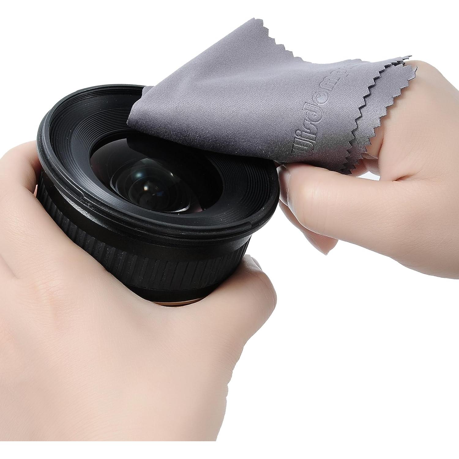 Paquete de 4 Paños de Microfibra Wisdompro 30x21 cm y 34x22 cm