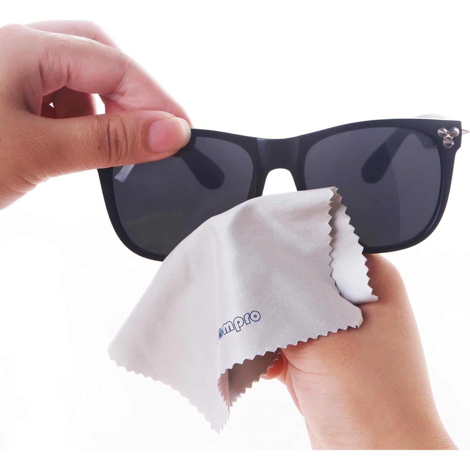 Paquete de 12 Paños de Microfibra Wisdompro 15x15 cm Gris