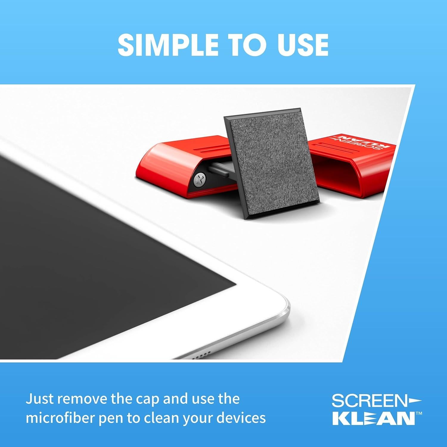 Limpiador de Pantallas CarbonKlean para Tabletas - Rojo - 1 Unidad