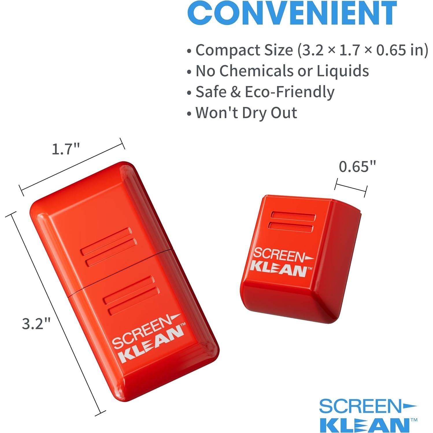 Limpiador de Pantallas CarbonKlean para Tabletas - Rojo - 1 Unidad