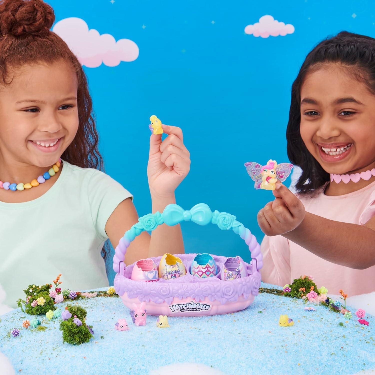 Hatchimals CollEGGtibles Canasta Conejos Panaderos 6 Piezas