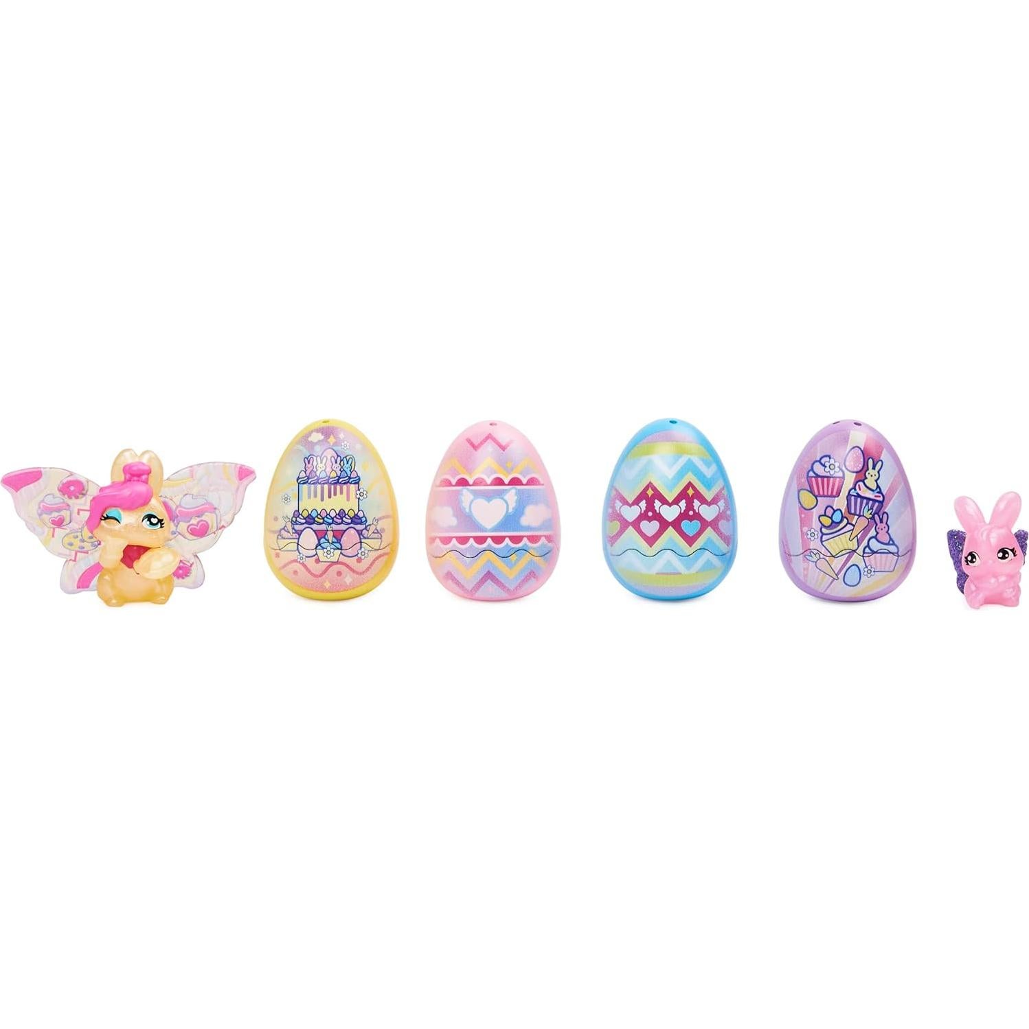 Hatchimals CollEGGtibles Canasta Conejos Panaderos 6 Piezas