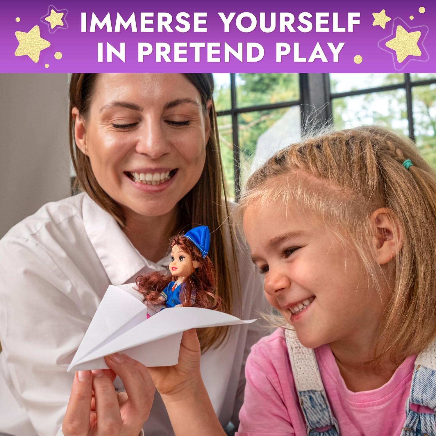 Juego de Muñecas de Profesiones – 6 Muñecas Educativas