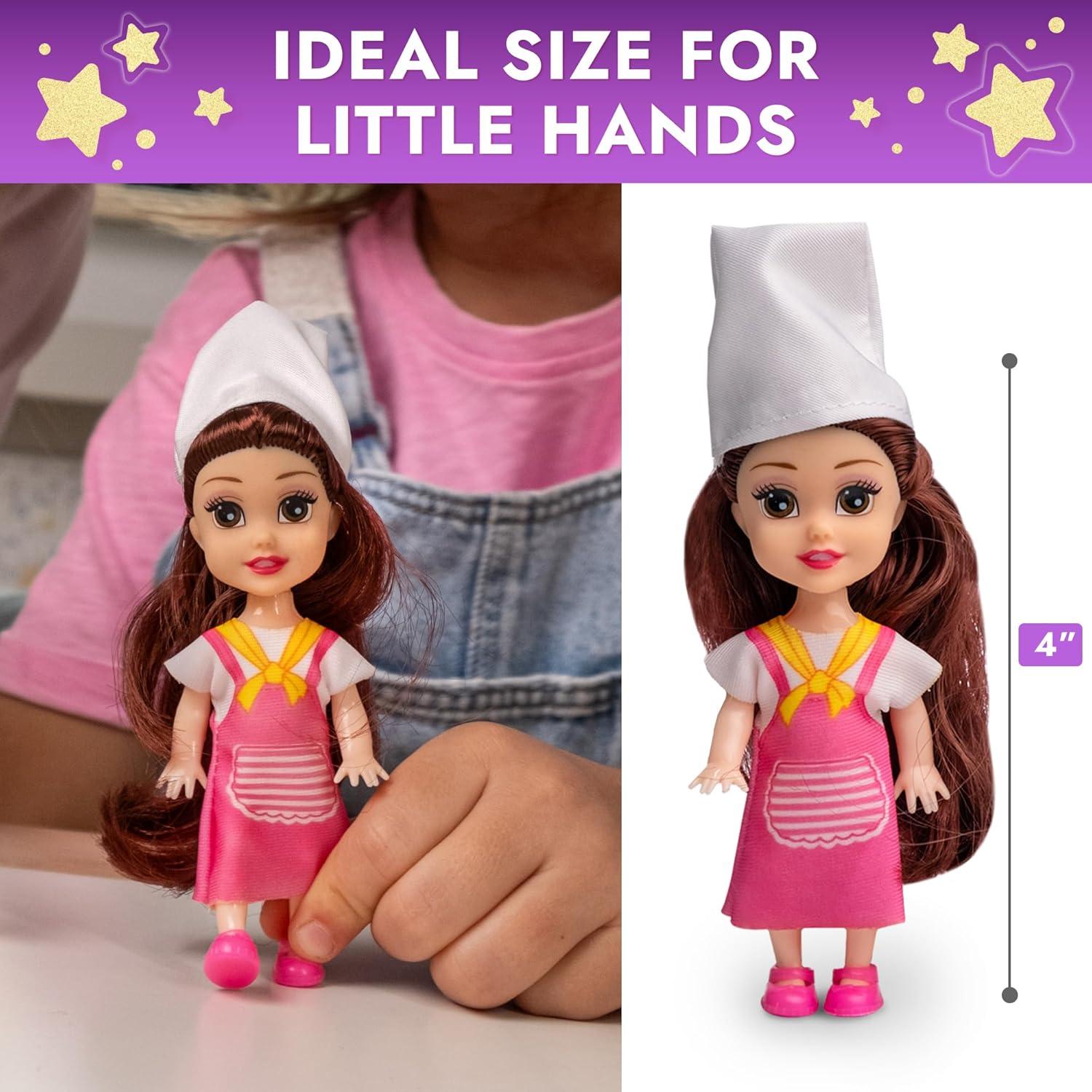 Juego de Muñecas de Profesiones – 6 Muñecas Educativas