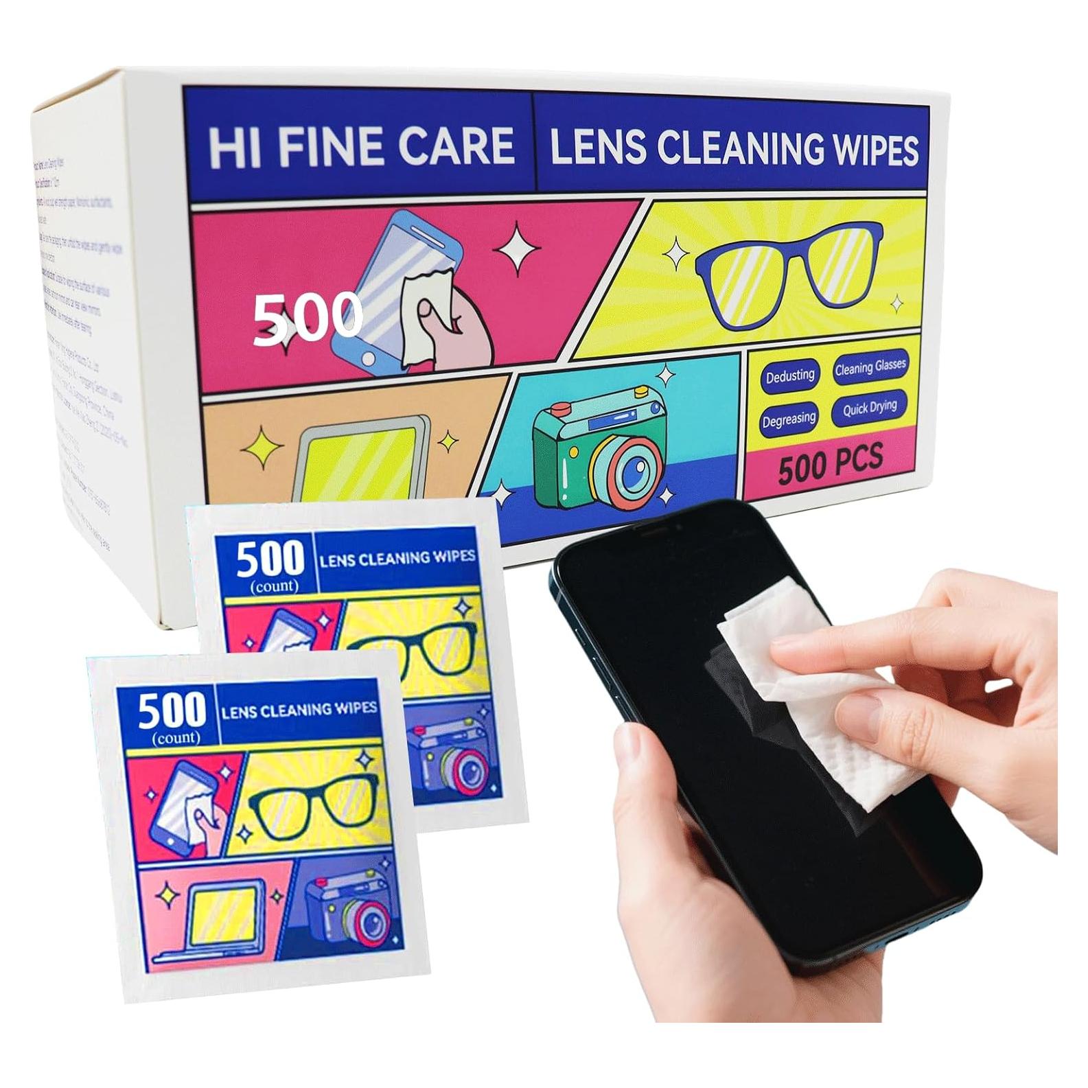 Toallitas de limpieza prehumedecidas HI FINE CARE 500 unidades