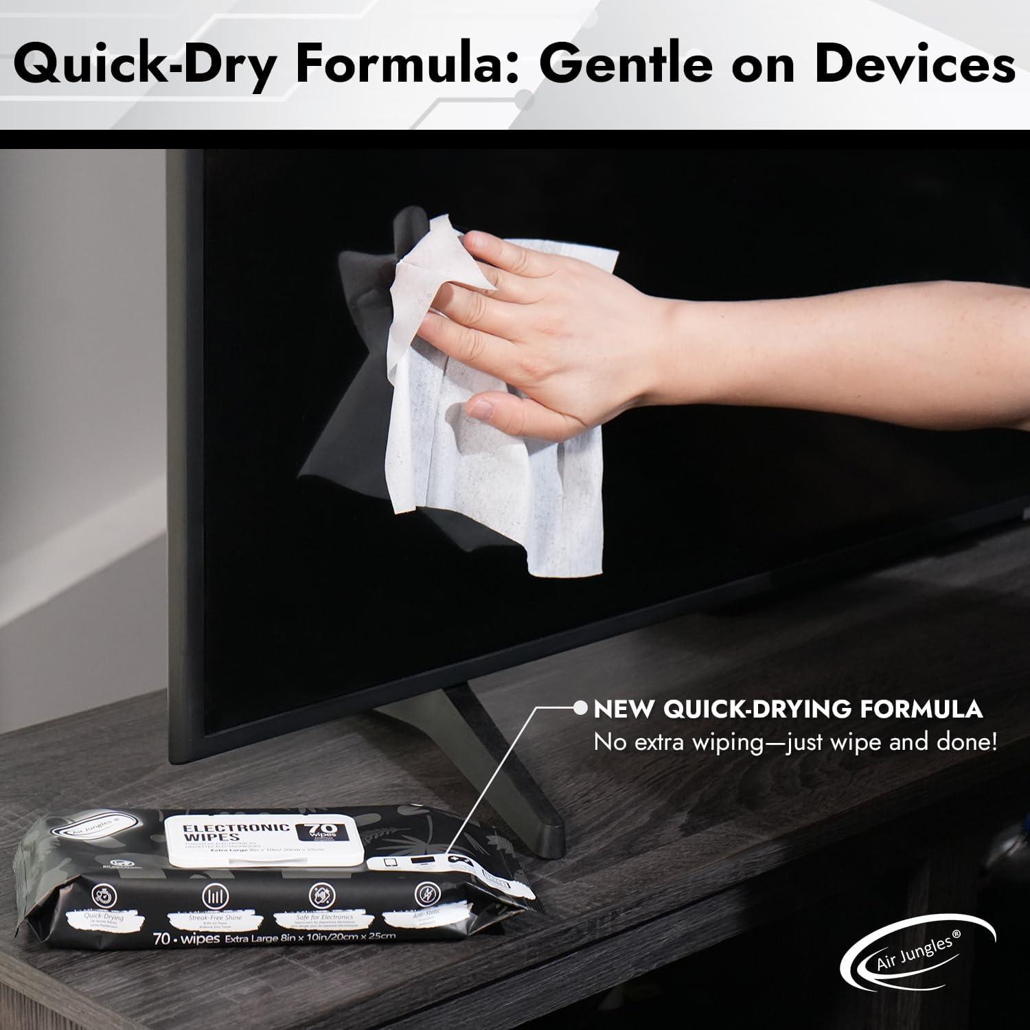 Toallitas Limpiadoras Air Jungles 70 Unidades 25x10 cm