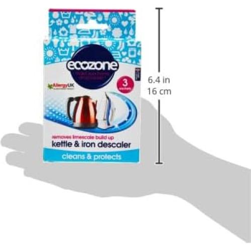 Desincrustante Ecozone para Hervidores y Planchas 3x20g
