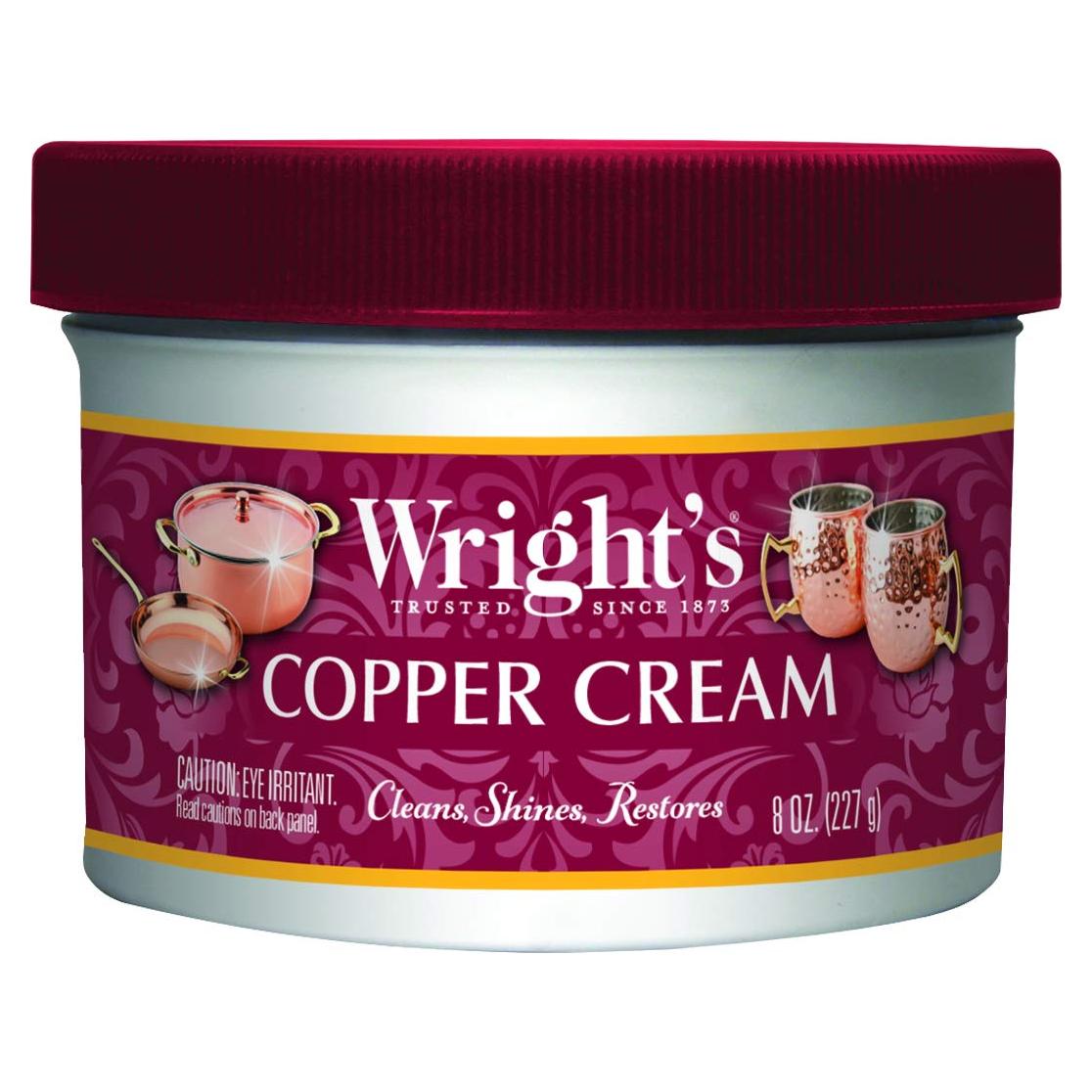 Limpiador de Crema para Cobre y Latón Wright - 226g - Sin Olor