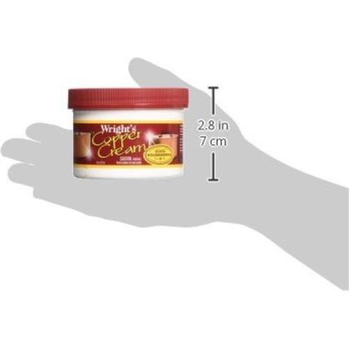Limpiador de Crema para Cobre y Latón Wright - 226g - Sin Olor