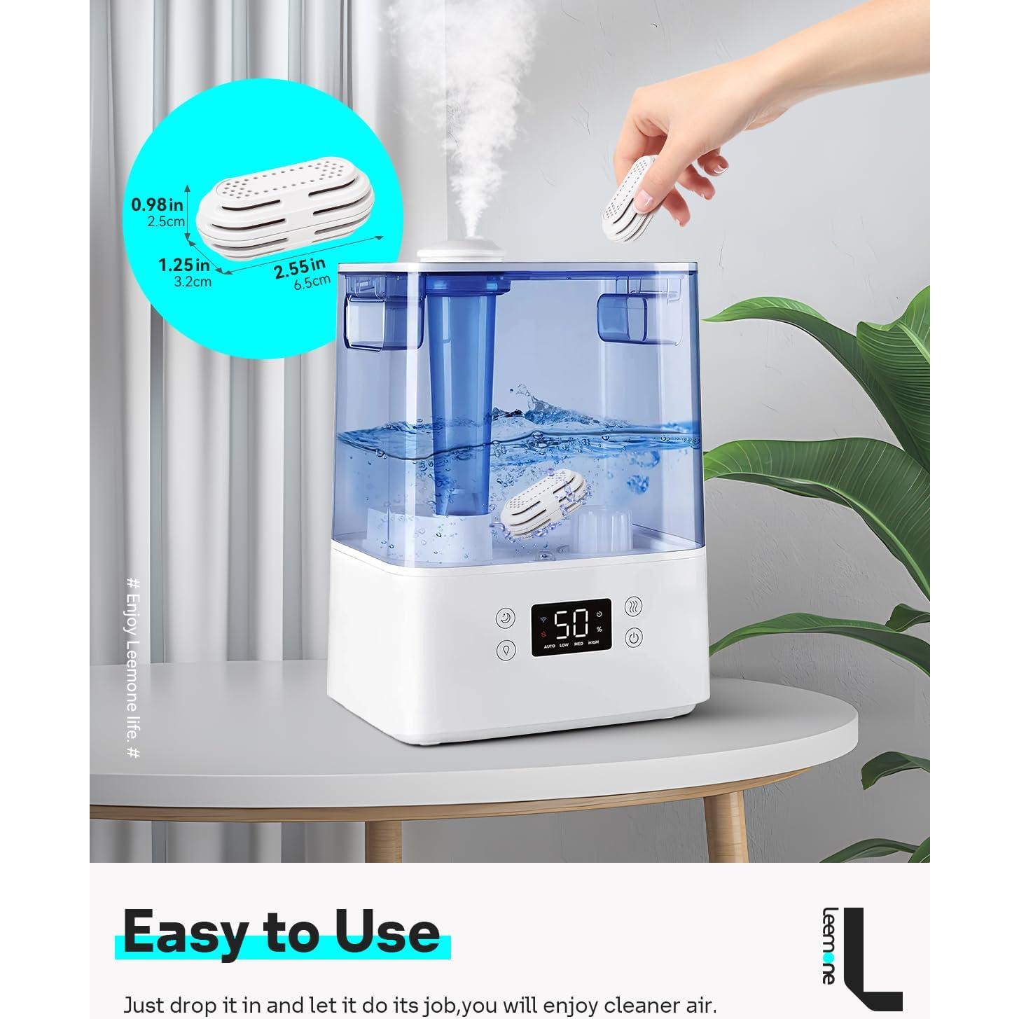 Cartucho de Desmineralización Leemone 4 Pack para Humidificadores