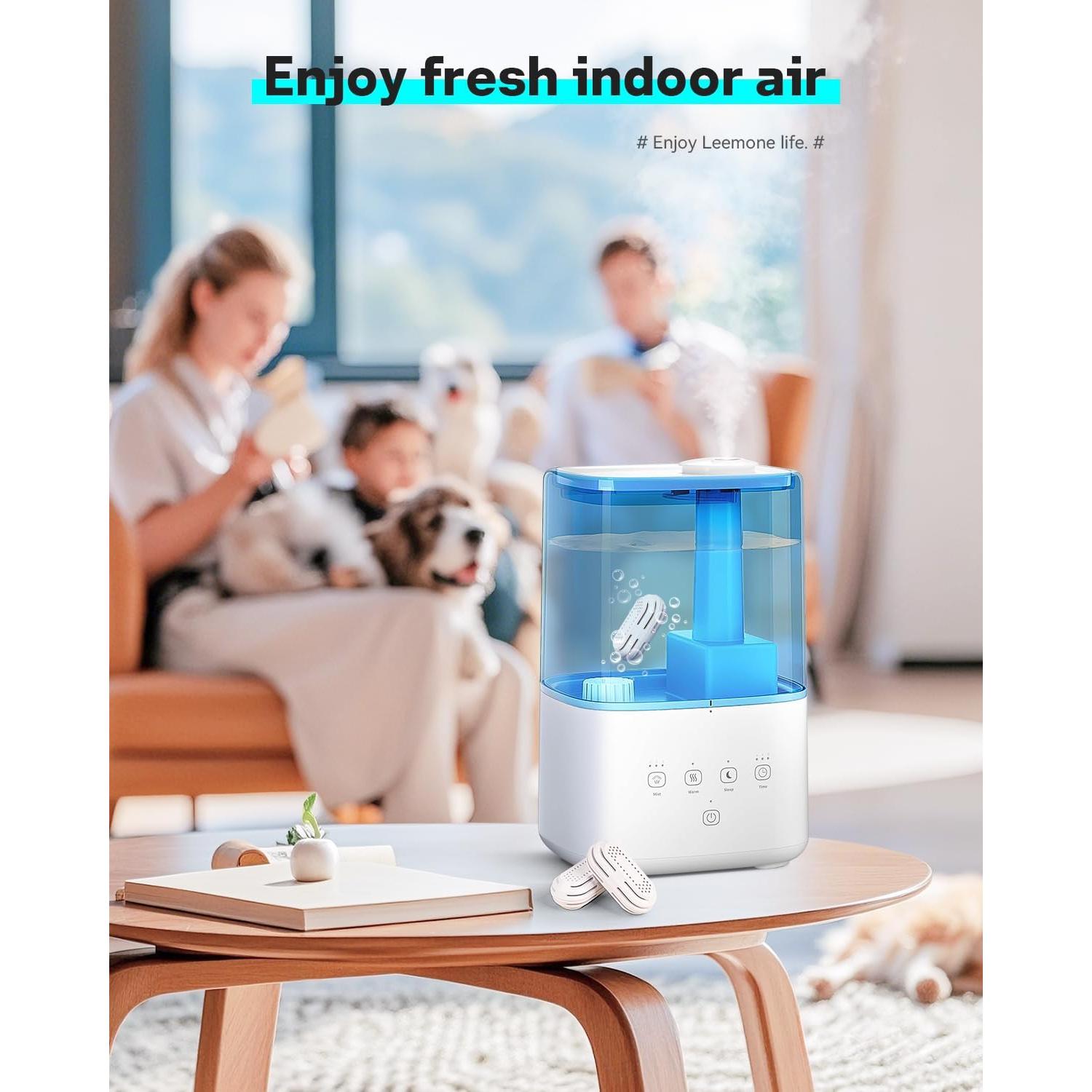 Cartucho de Desmineralización Leemone 4 Pack para Humidificadores