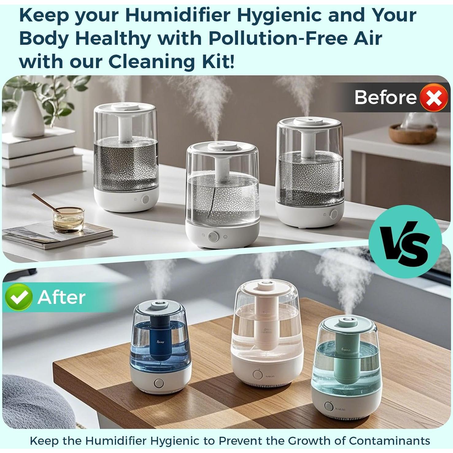 Juego de 11 Cepillos Limpiadores XPMBF para Humidificadores