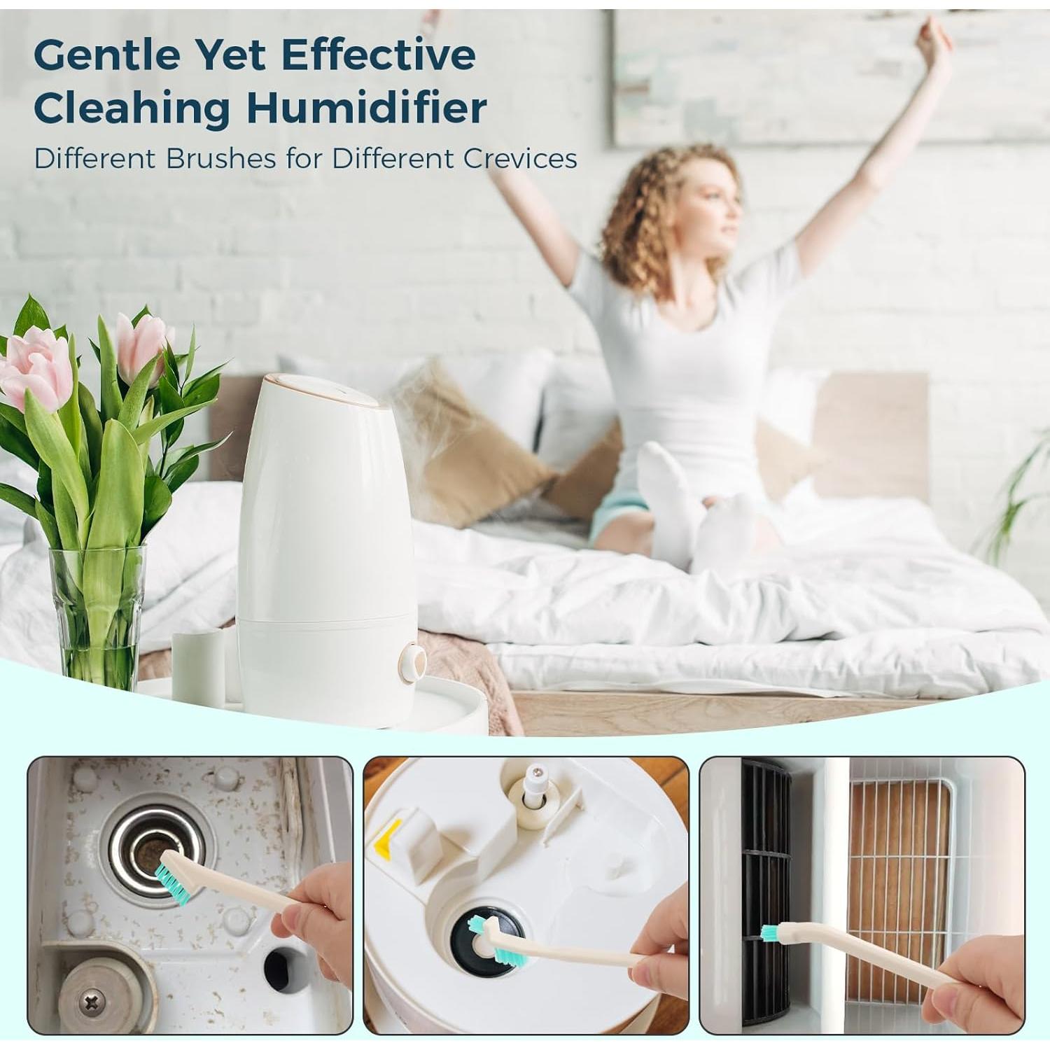 Juego de 11 Cepillos Limpiadores XPMBF para Humidificadores