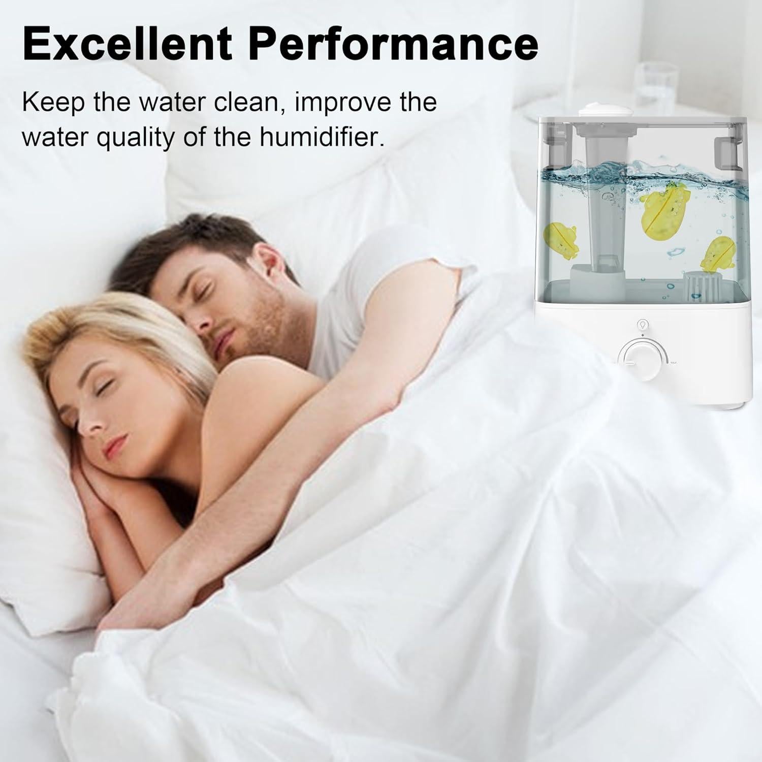 Limpiador de Humidificador Puxyblue 9-Pack Submarino Amarillo