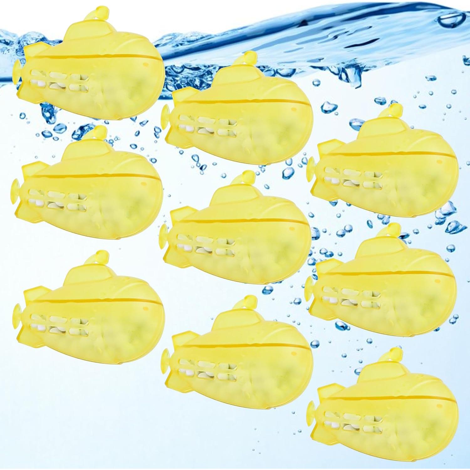 Limpiador de Humidificador Puxyblue 9-Pack Submarino Amarillo
