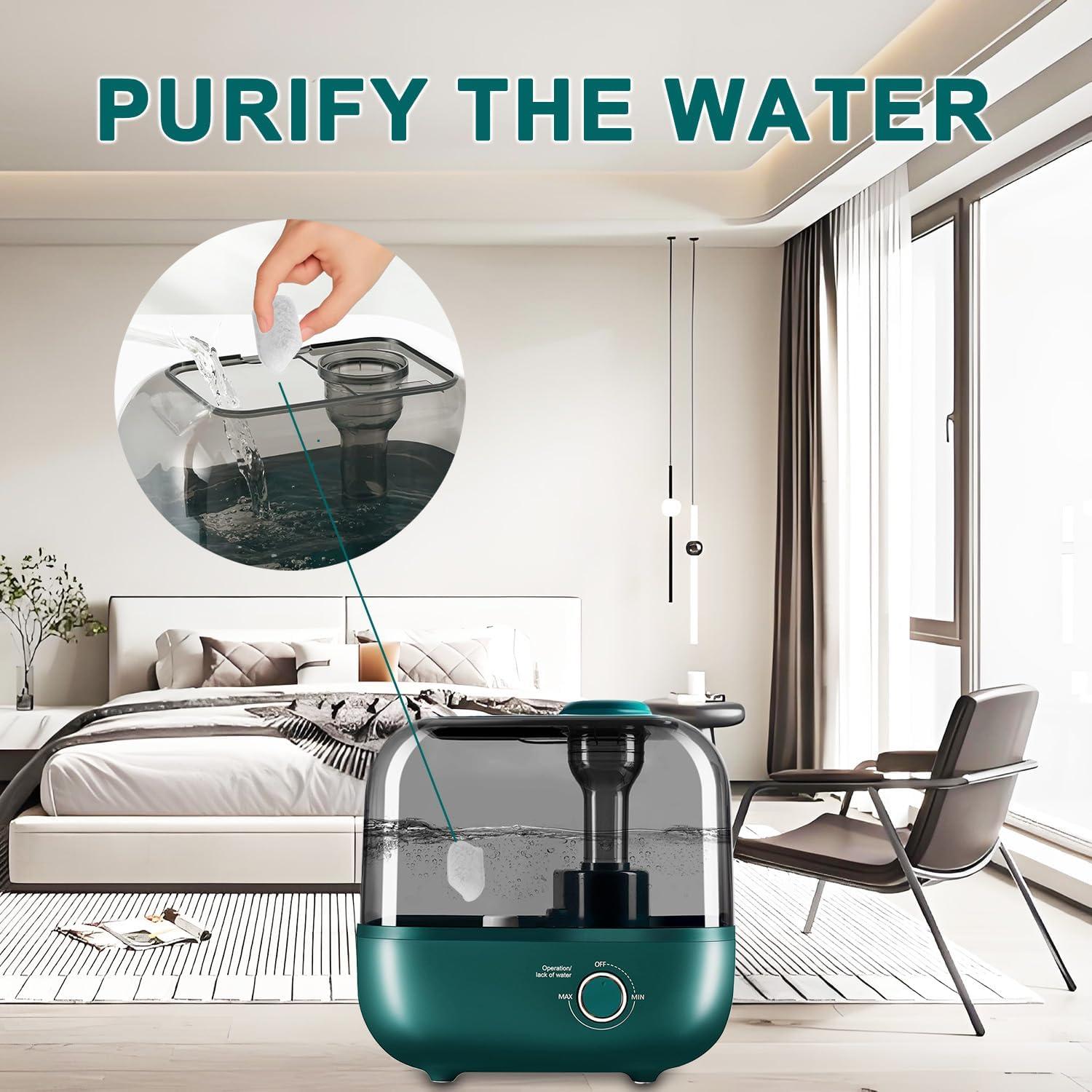 Cartucho Desmineralizador Slirceods para Humidificadores Ultrasónicos - 12 Filtros