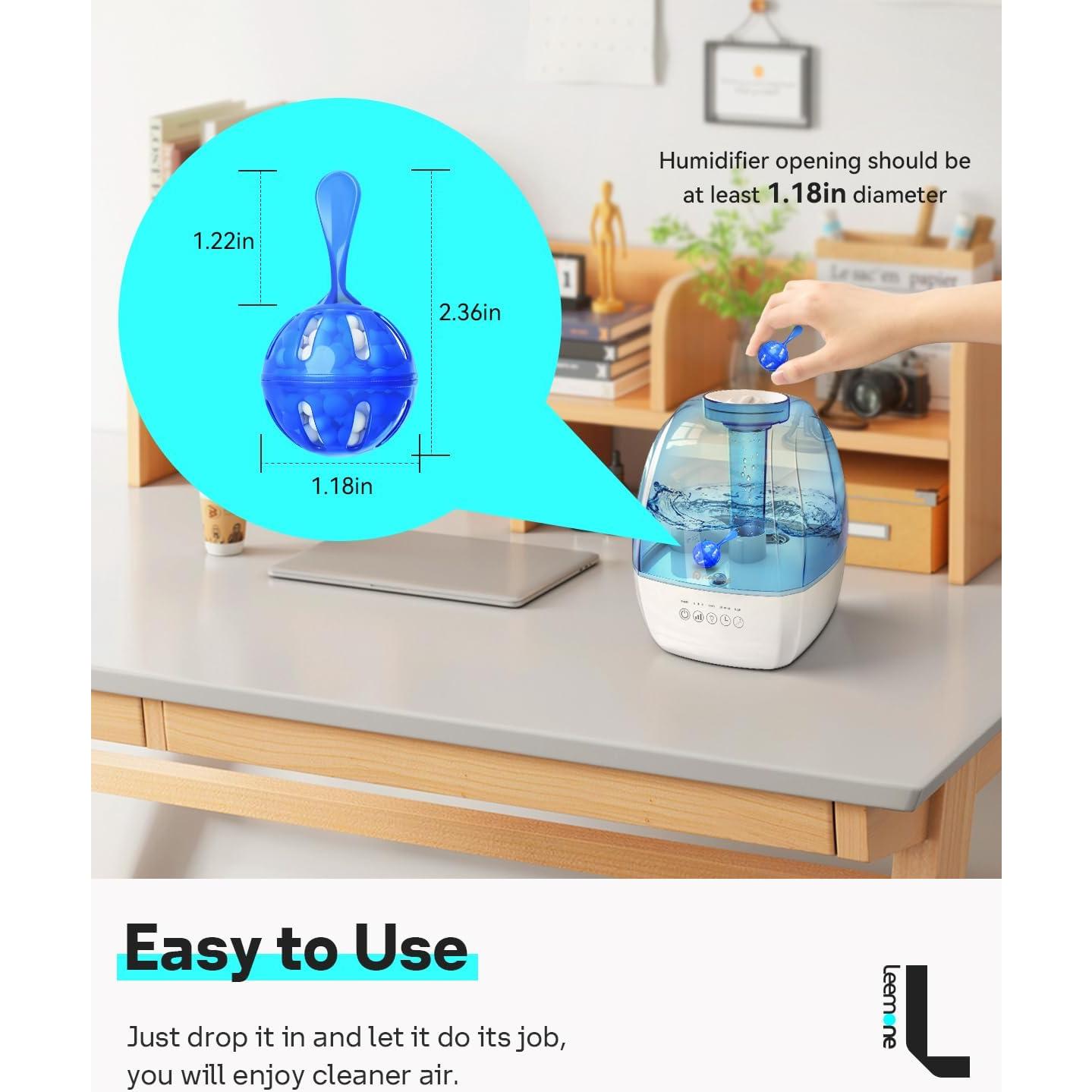 Limpiador de Humidificador Leemone Paquete de 12 Bolas 119g